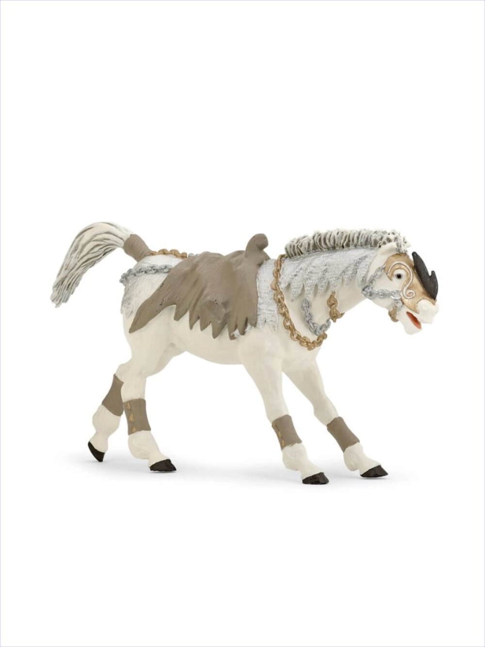 Papo Fantasy Ghost Silver Horse figurine (38992)Add-On Item New w/Tag